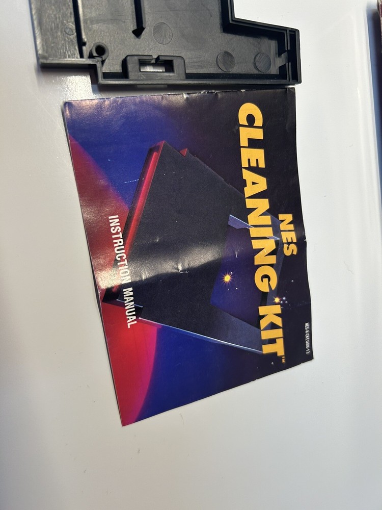 Vintage Nintendo NES Cleaning Kit Original