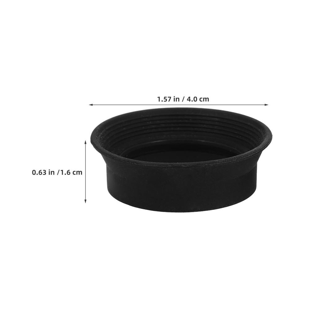 4 Pcs Astronomical Telescope Mask Eyepiece Cup for Dissecting Microscope