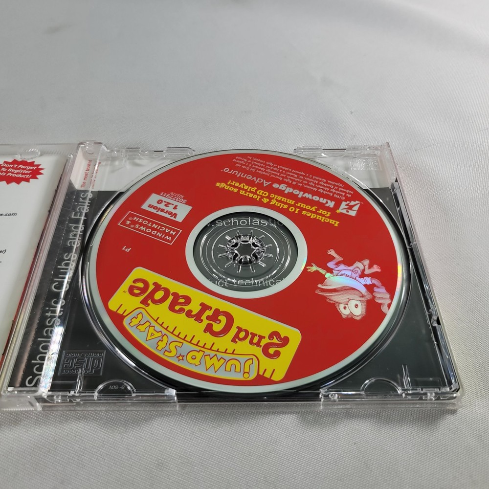 JUMP START: LEARNING SYSTEM 2ND GRADE PC CD-ROM 1996, KNOWLEDGE ADVENTURE CD5288