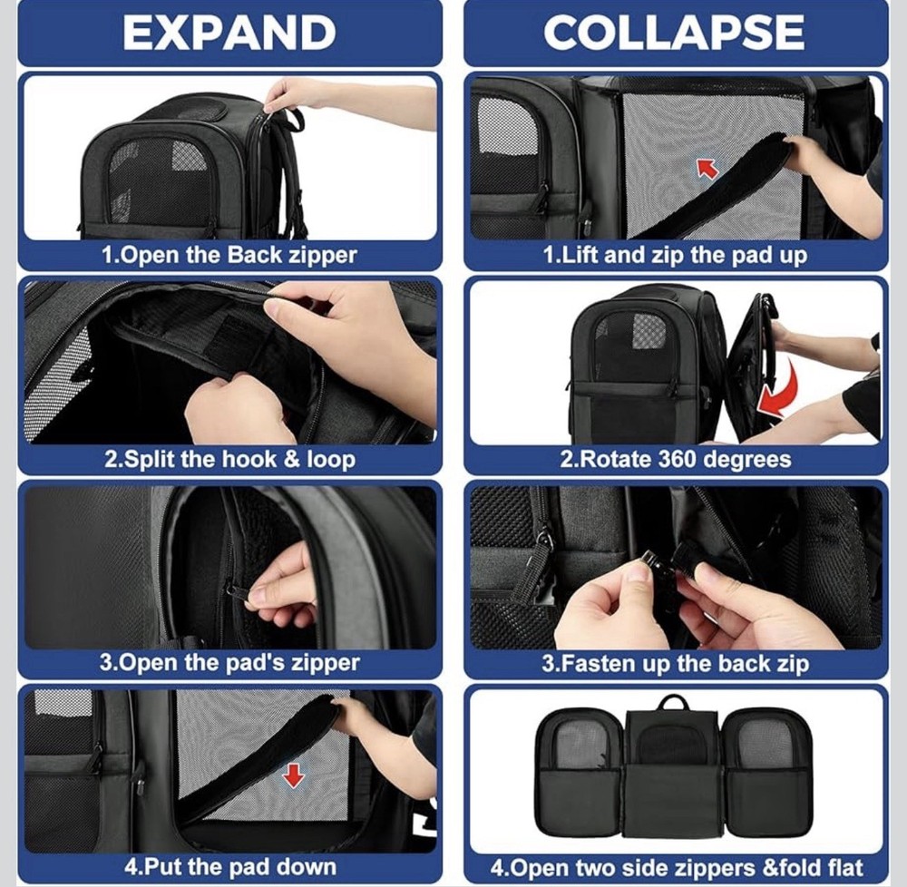 Apollo Walker- Expandable Pet Carrier