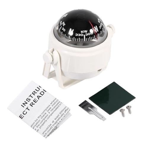 Waterproof Marine Dashboard Compass for Car, Boat, Watercraft & Caravan - Easy M