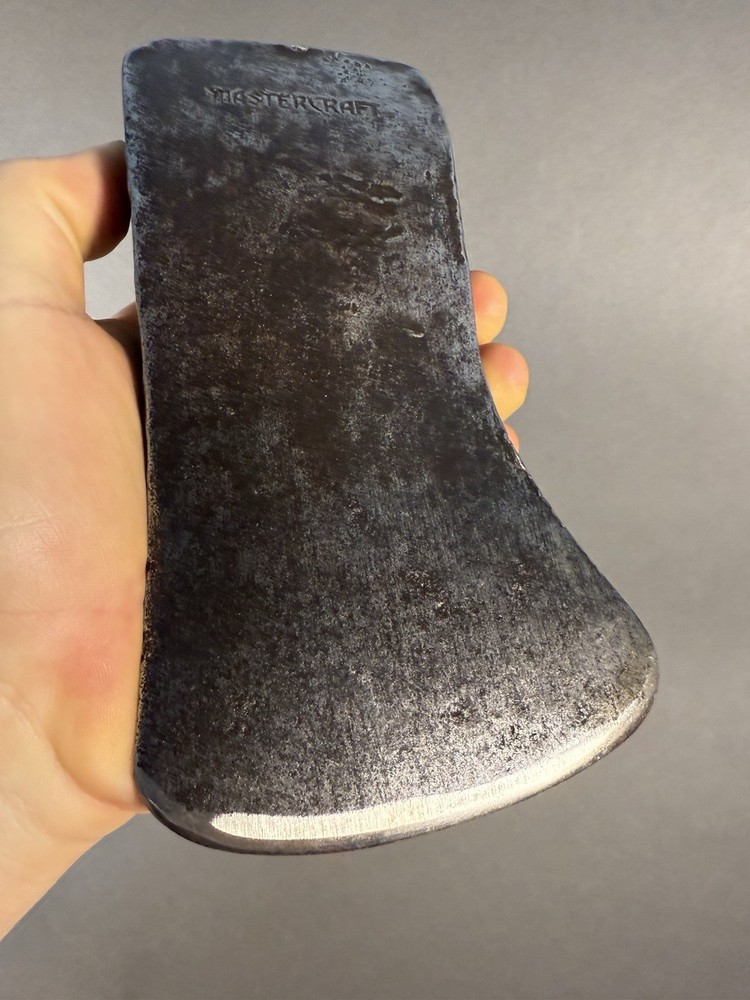 Vintage MASTERCRAFT Single Bit Axe Head. 3lbs 2.1oz.