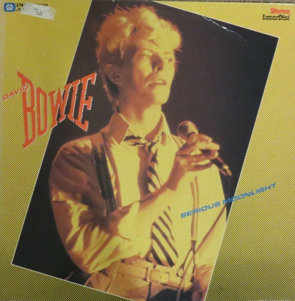BOWIE SERIOUS MOONLIGHT  LASERDISC