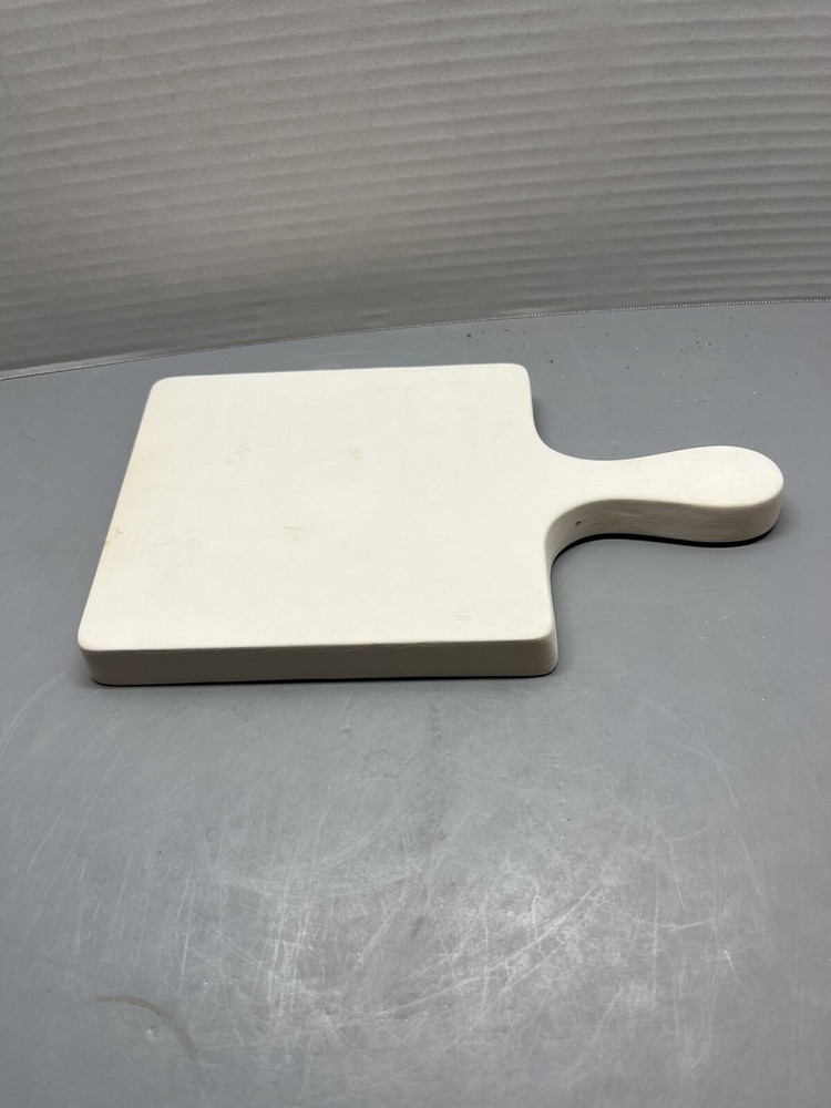 Bisque Unpainted Ceramic Decorative Pot Holder Trivet