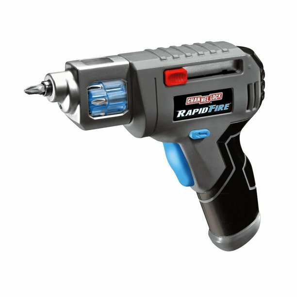 Channel Lock, Rapid Fire Power Cordless Screwdriver Quick Loading | LED Light