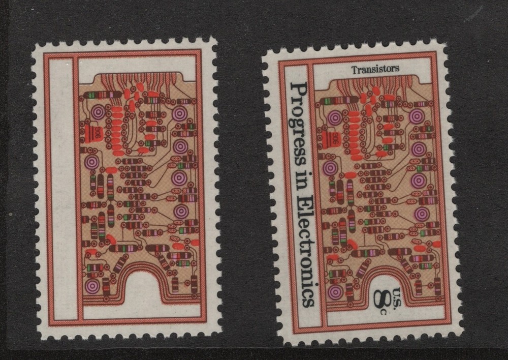 1501a VF Error black missing OG never hinged scv $ 300 ! see pic !