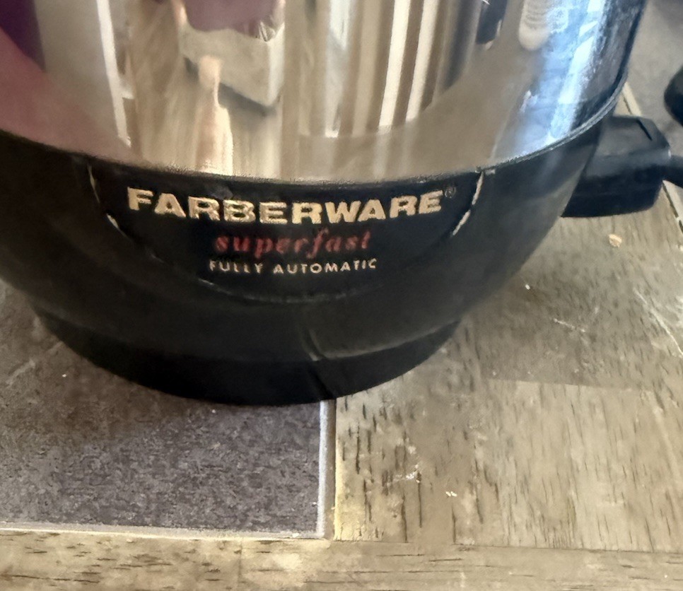 Farberware Superfast Fully Automatic Electric Percolator Stainless Steel