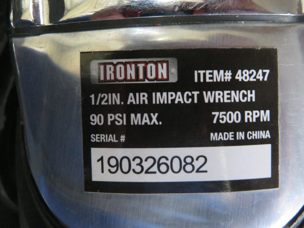 Ironton Air Tool Kit with accessories