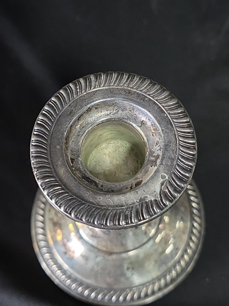 Sterling Silver Candle Holders