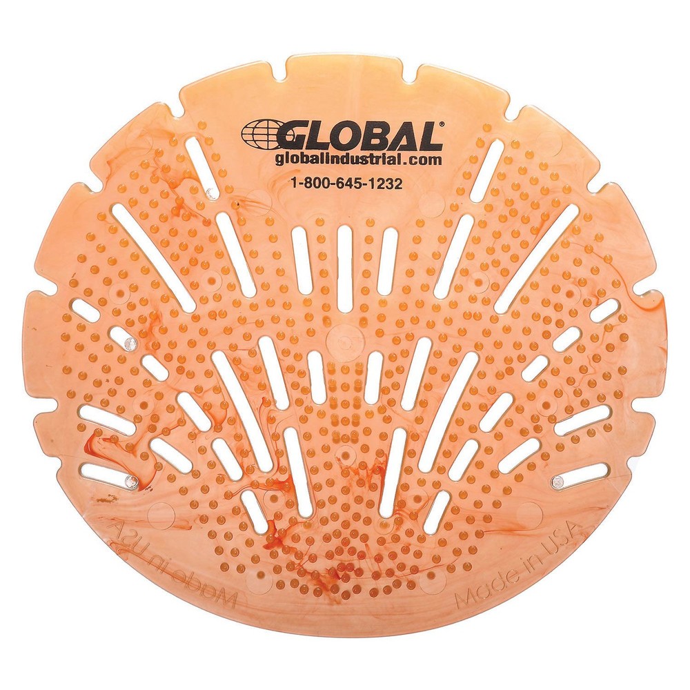 Urinal Screen Citrus 10 Screens/Case