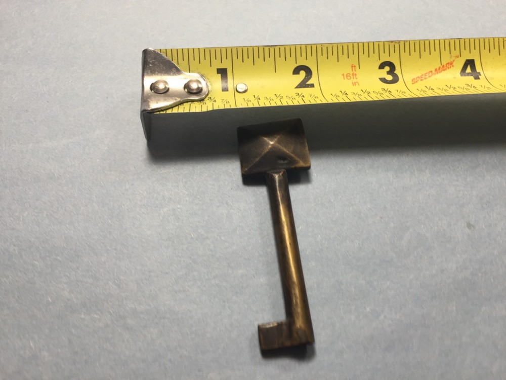 Vintage Skeleton Key - (with square head)