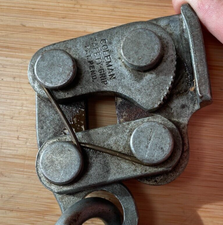 Vintage Coleman Safety-Grip Cable Puller