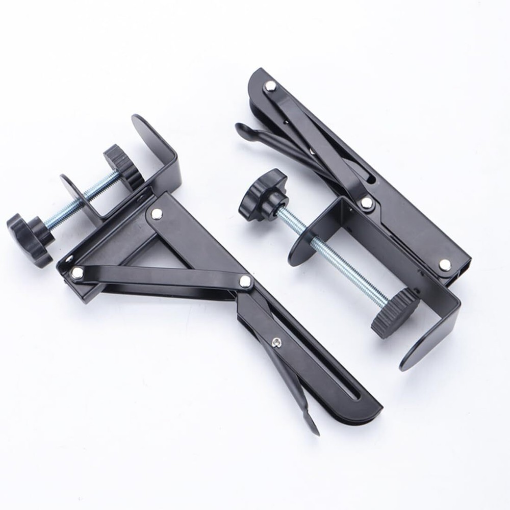 Under Desk Keyboard Tray Support Bracket Adjustable Desktop Extension Board S...