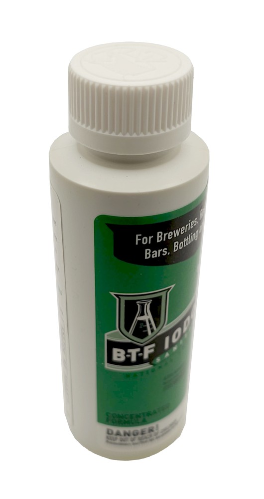 1 X BTF Iodophor Sanitizer - 4 oz.