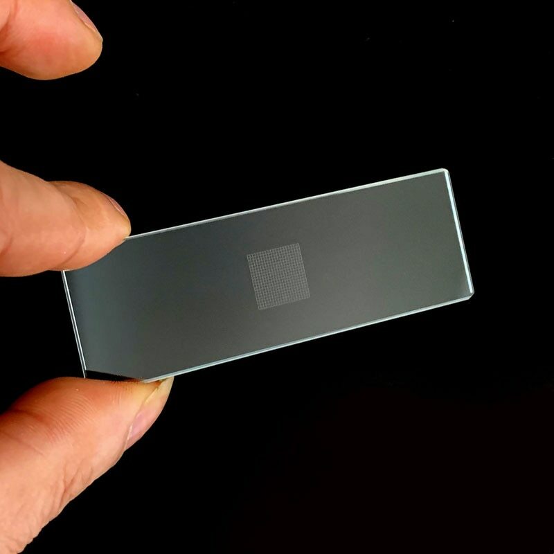 DIV 0.5mm Microscope Micrometer Calibration Slides Stage Micrometer Slide