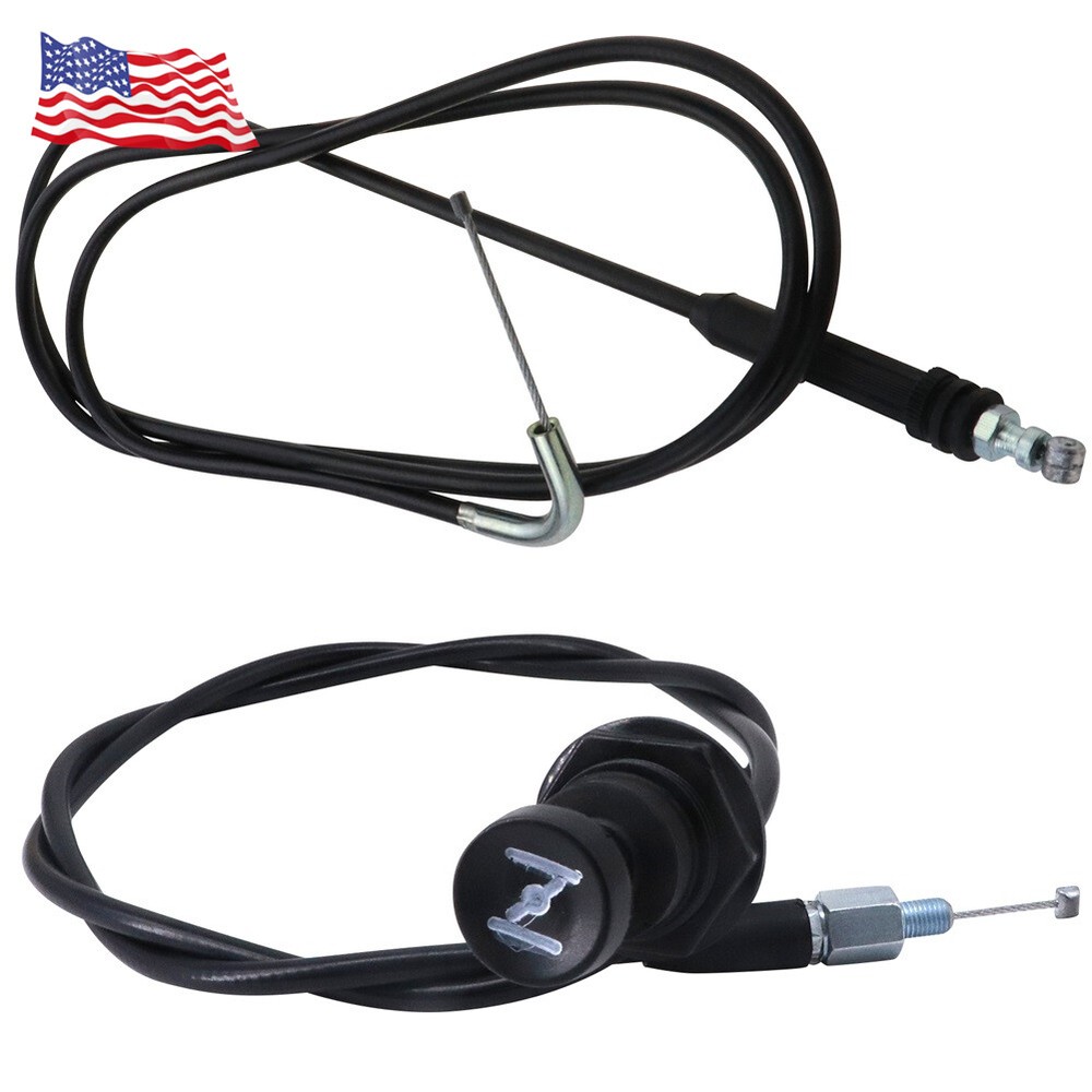 Choke Cable & Throttle Cable for Suzuki QuadMaster 500 LTA500 2000-2001