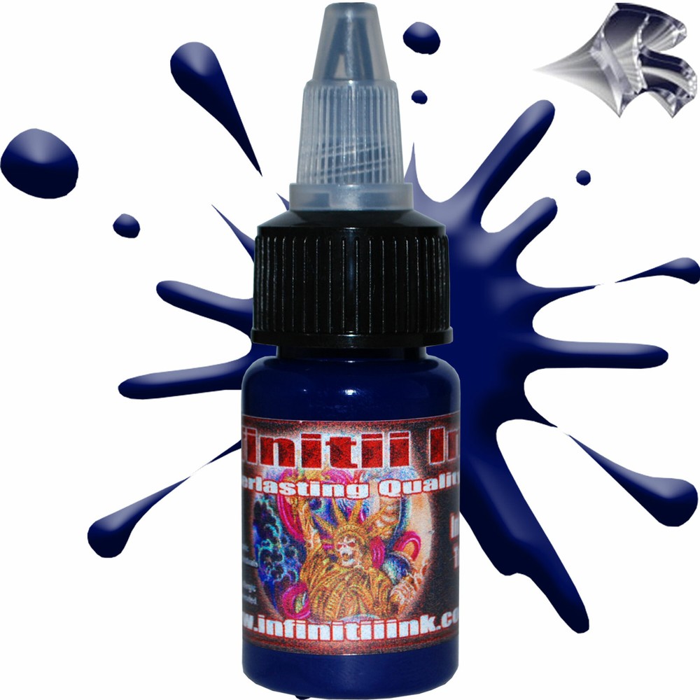 Infinitii True Blue Tattoo Ink 1/2 oz