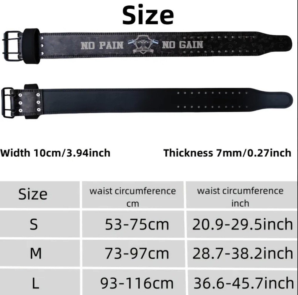 Heavy-Duty Powerlifting Belt