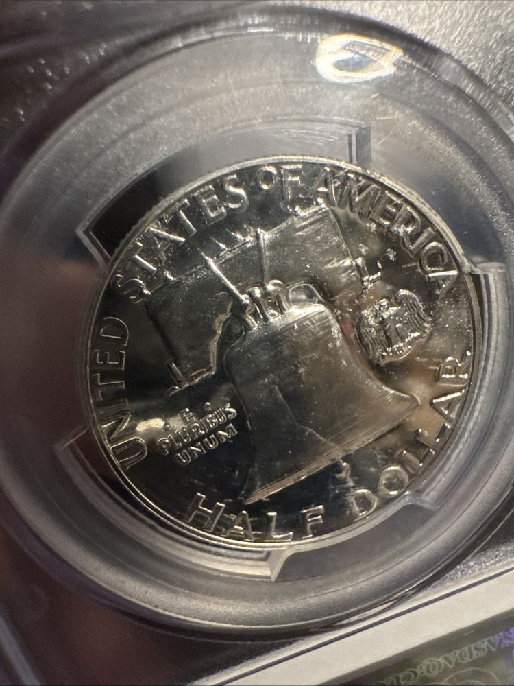 1959 PROOF FRANKLIN HALF PCGS PR67