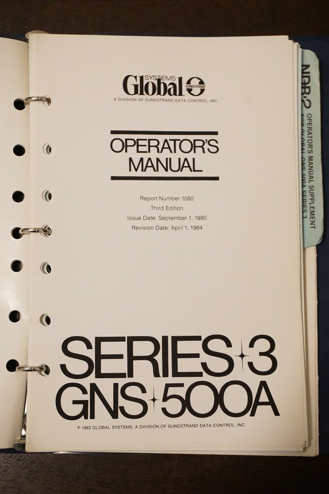 Foster DB682 Database Pilot's Guide Part No. 002A0650