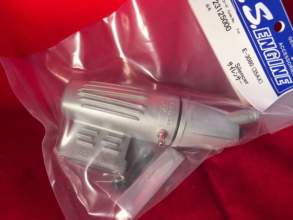 OS 25-35AX MUFFLER ASSY NIP E3080