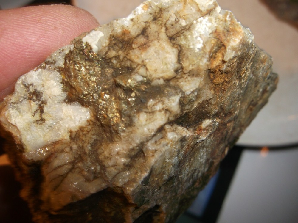 Gold, silver, copper, 454 grams samples ,ore high grade .