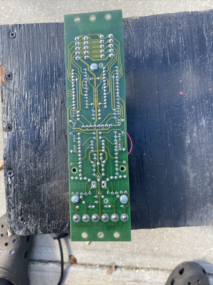 Pyrotronics ZN-34U Gate Valve Supervision Module Replacement Board