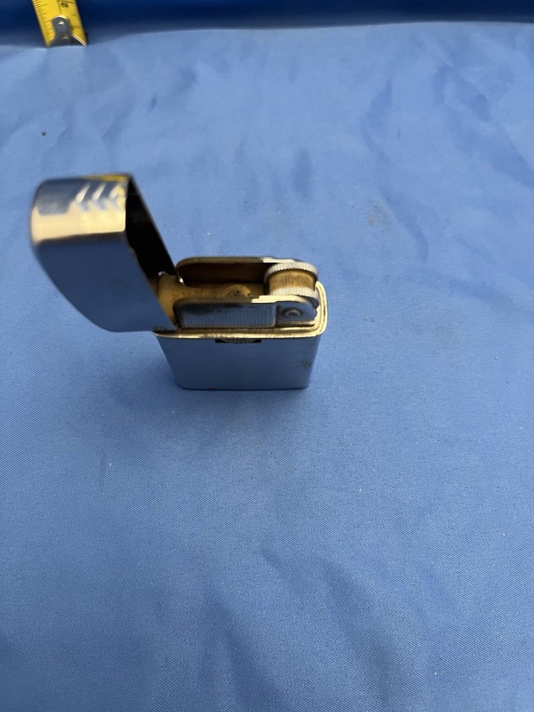 Ronson Silver-Tone Collectible Gas Lighter