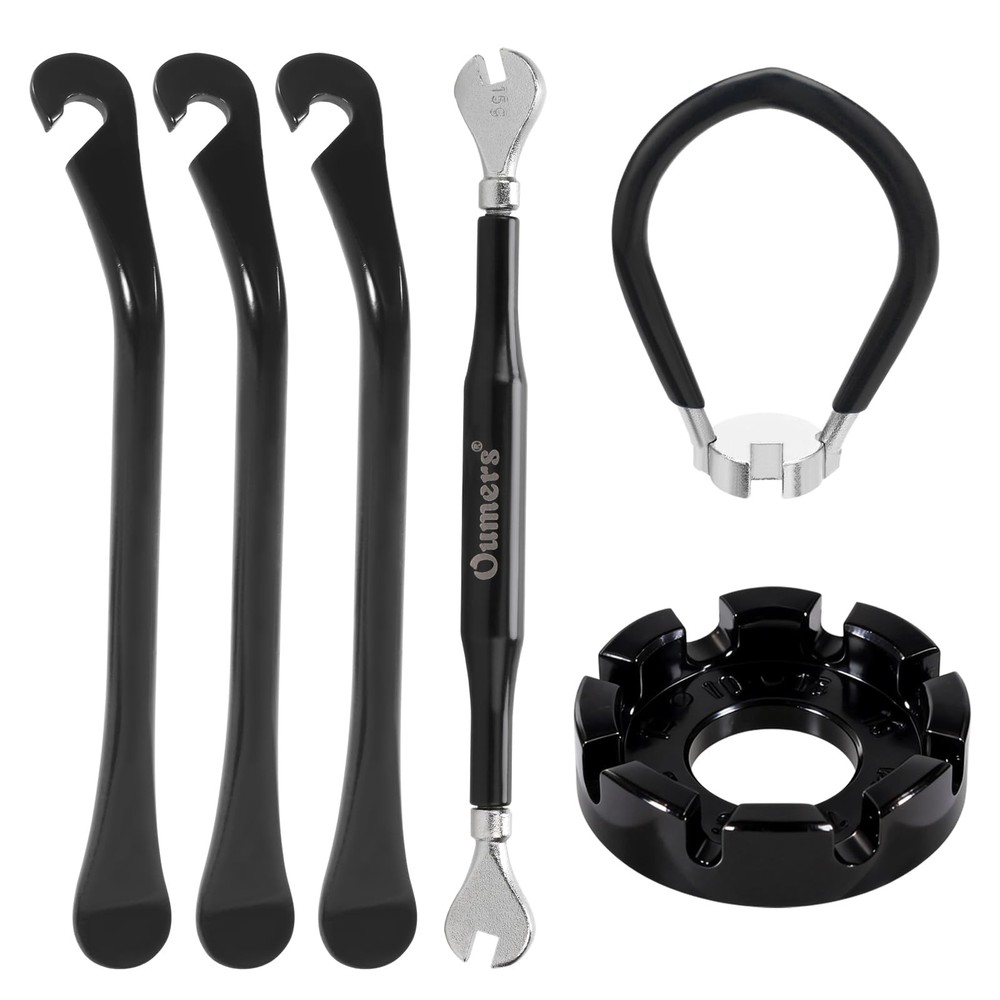 3 Tools Multiple Sizes Bicycle Spoke Wrench Tool Kit Maintenance Accessory