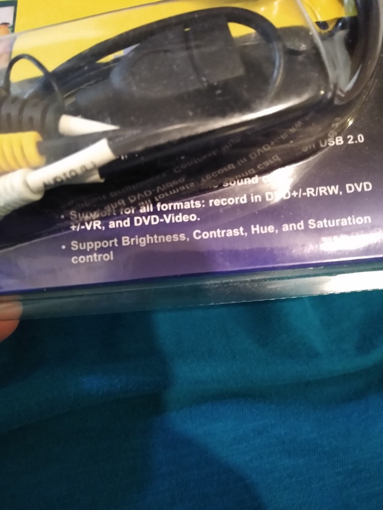 EasyCAP Capture USB 2.0 Video Adapter with Audio Model #DC60 ** BRAND NEW *
