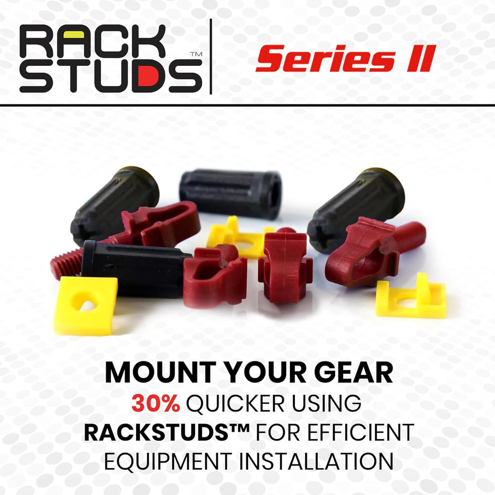 R20 II - Server Rack Screws for Server Rack Rails 19" Square Punched Vertical Ra