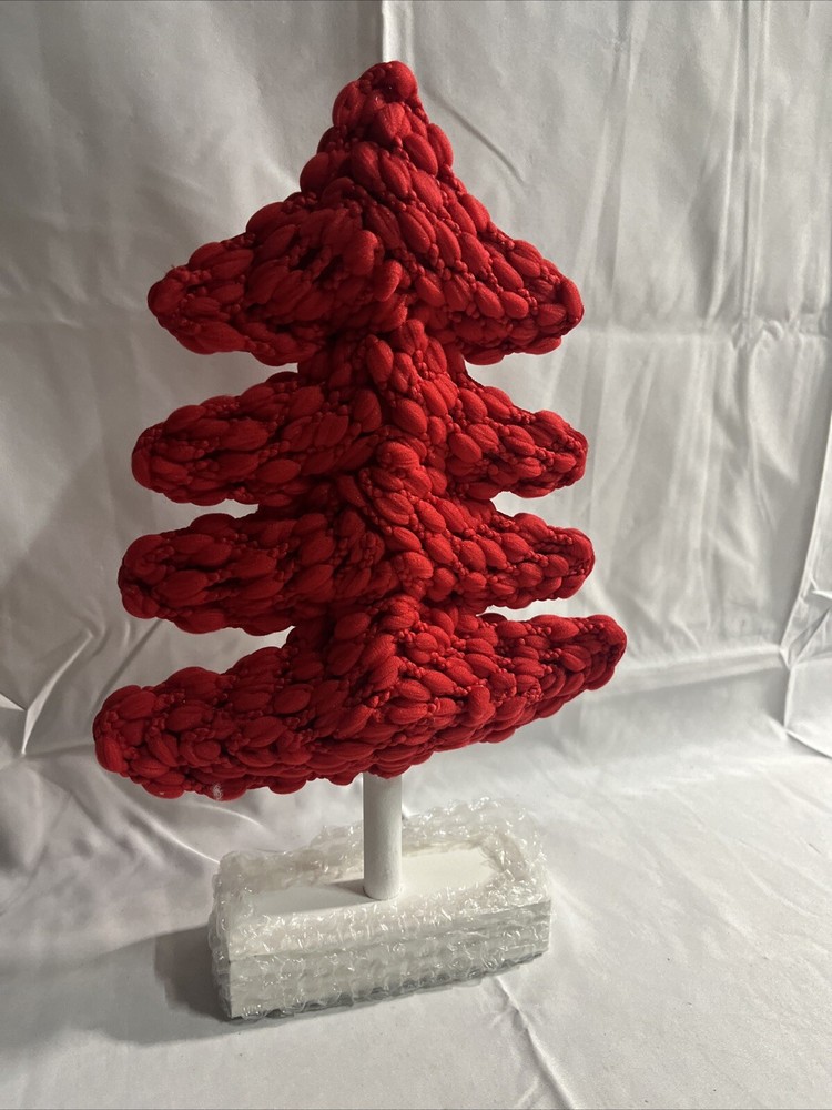 12” Table Top Red Christmas’s Tree