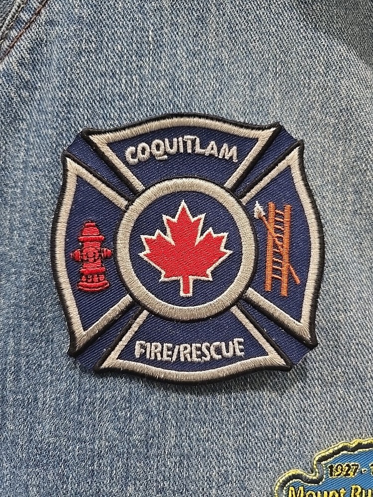 Rare - Coquitlam Fire Rescue (British Columbia, Canada) Shoulder Patch