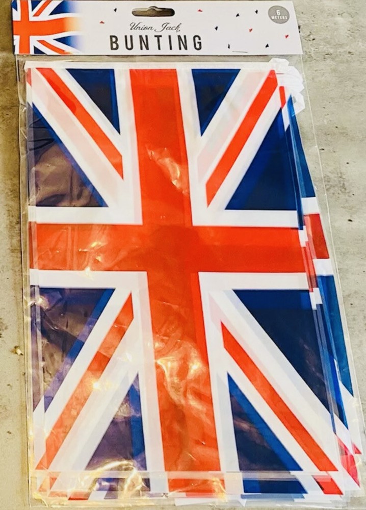 UNION JACK bunting 6M 🇬🇧fast postage