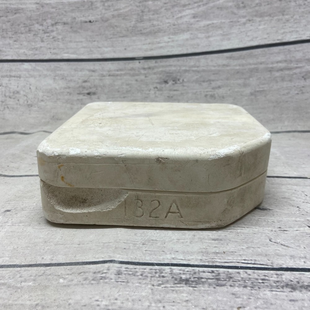 Vintage 1967 Duncan Ceramic Casting Mold Leaf Plate #132-A