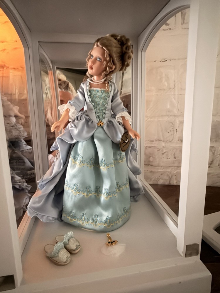 Haunted Doll Vessel Active – Celestine Midnight Cabinet Mirrored Unique