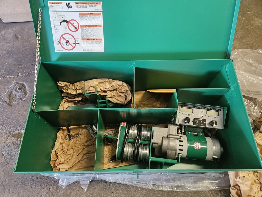 Greenlee 805 Fiber Optic Cable Puller