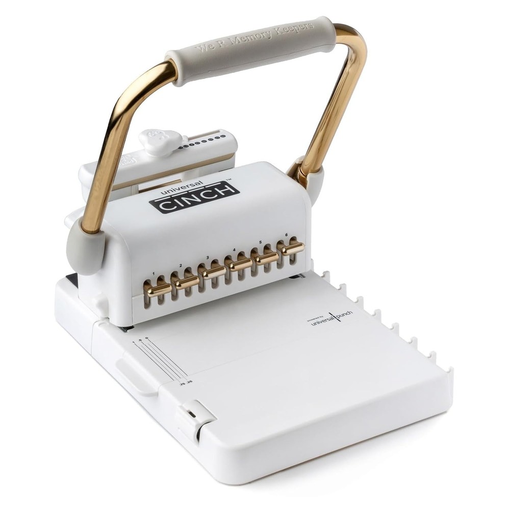 Universal Cinch Book Binding Machine, Spiral Binding, Wire Binding, Book Bind...