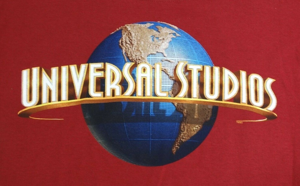 UNIVERSAL STUDIOS TECHY GLOBE T-SHIRT SIZE S, GLOBE SPINNER KEY CHAIN & LANYARD
