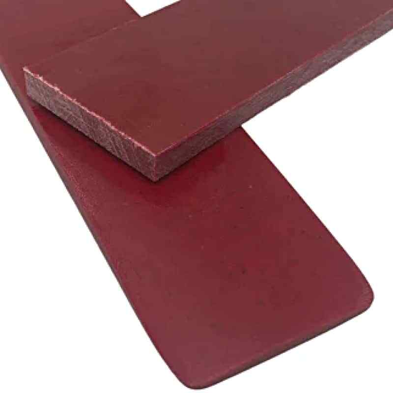 Linen Micarta- RED- Scales- Various Sizes