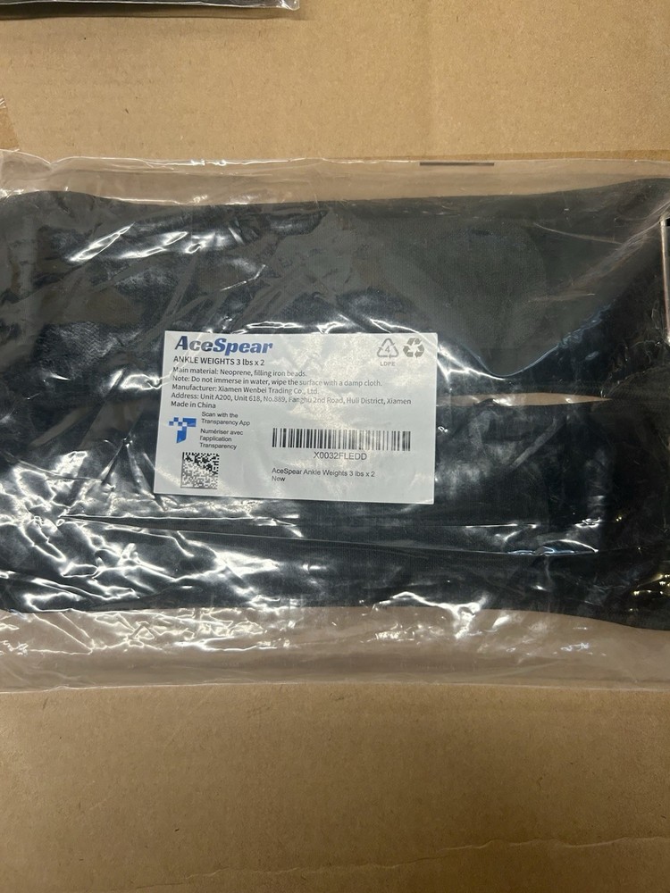 Ace Spear 3 Lb X 2 Ankle Weights