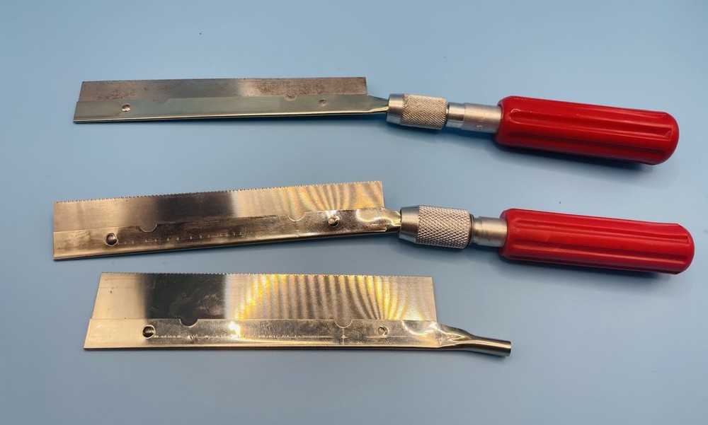 2x Modelling Xacto Precision Razor Saws & Spare Blade, Good Condition