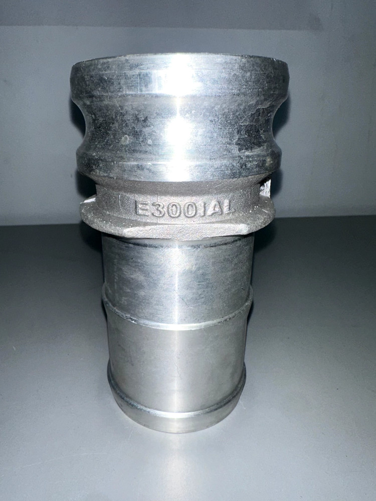 3" Camlock 300-E E300IAL w/Hose Barb - Auminum