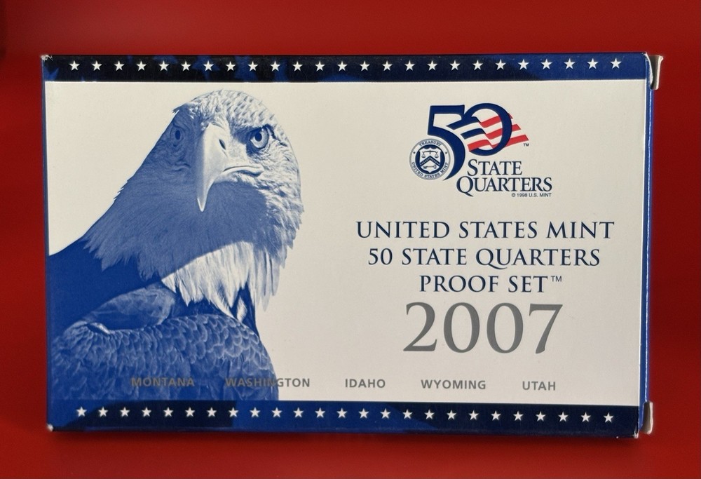 2007 U.S. Mint 50 State Quarters Proof Set