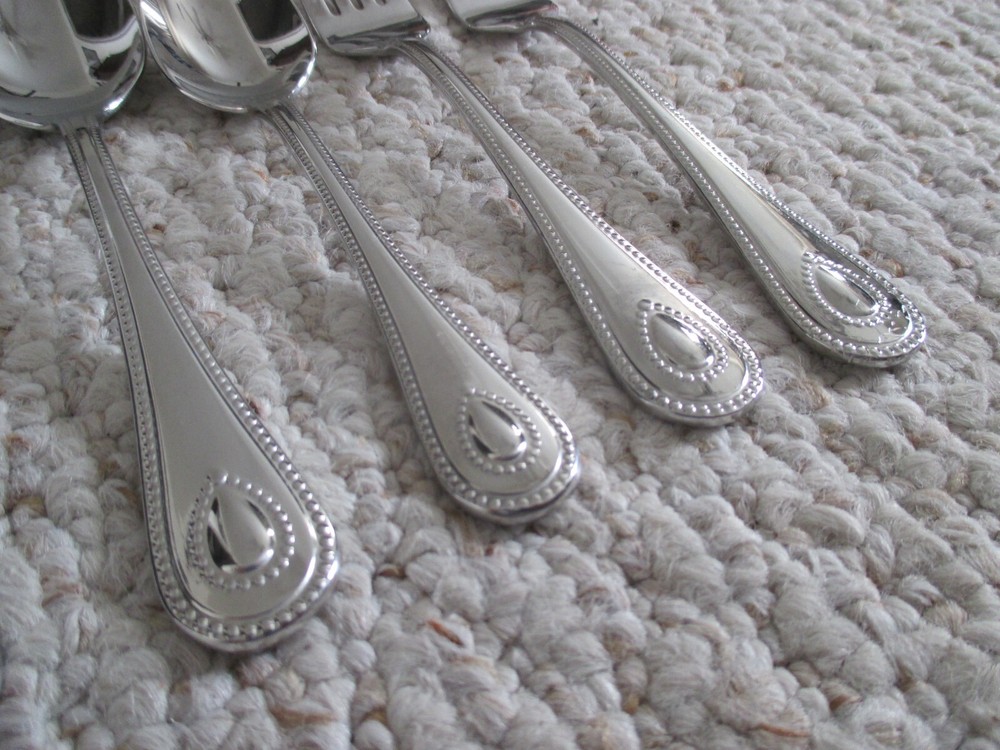 Lenox French Perle 18/10 Stainless Flatware 5 pc Set