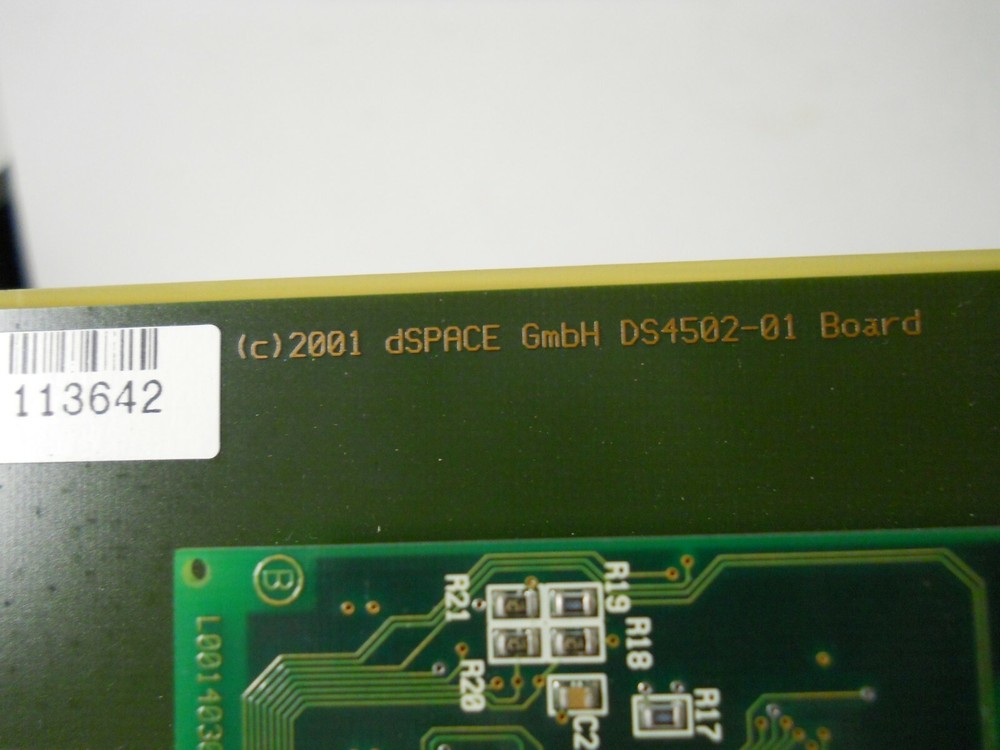 dspace GmbH DS4502-01 Interface Board Plug In Card Ethernet Communication