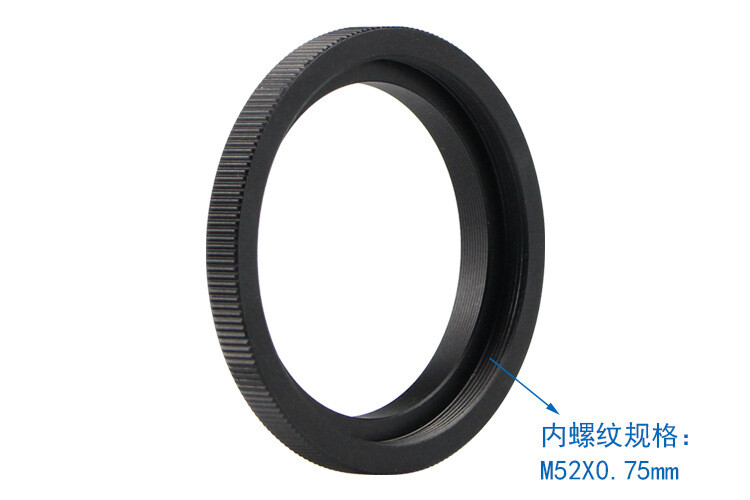 M48x0.75 External Thread to M52X0.75 Telescope Adapter Converter Conversion Ring