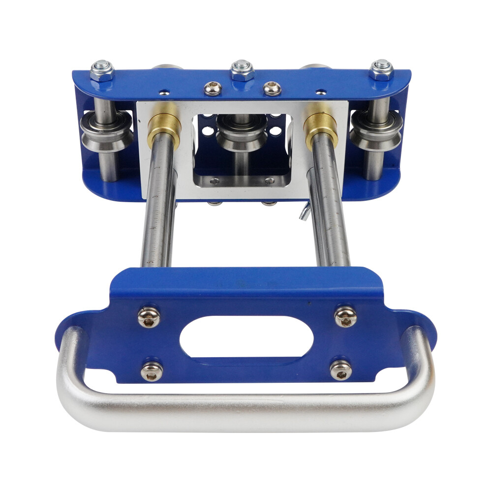Blue Hand Sheet Metal Roller Bender Roofing Tools&Snip for Making Folding Edges
