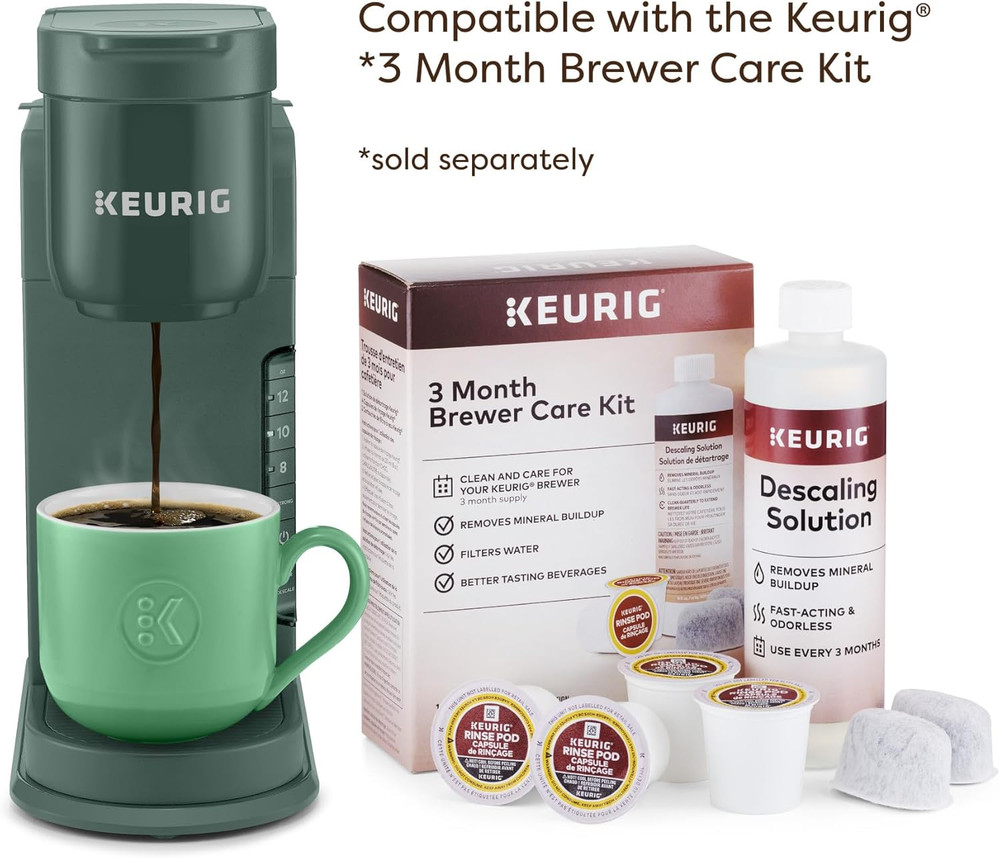 K-Express Single Serve K-Cup Pod Coffee Maker, 3 Brew Sizes, Strong Button Featu