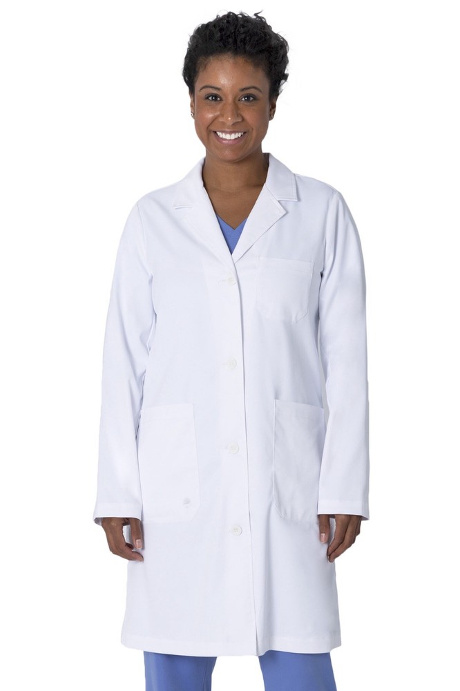 Healing Hands White Coat Womens  STRETCH Lab Coat